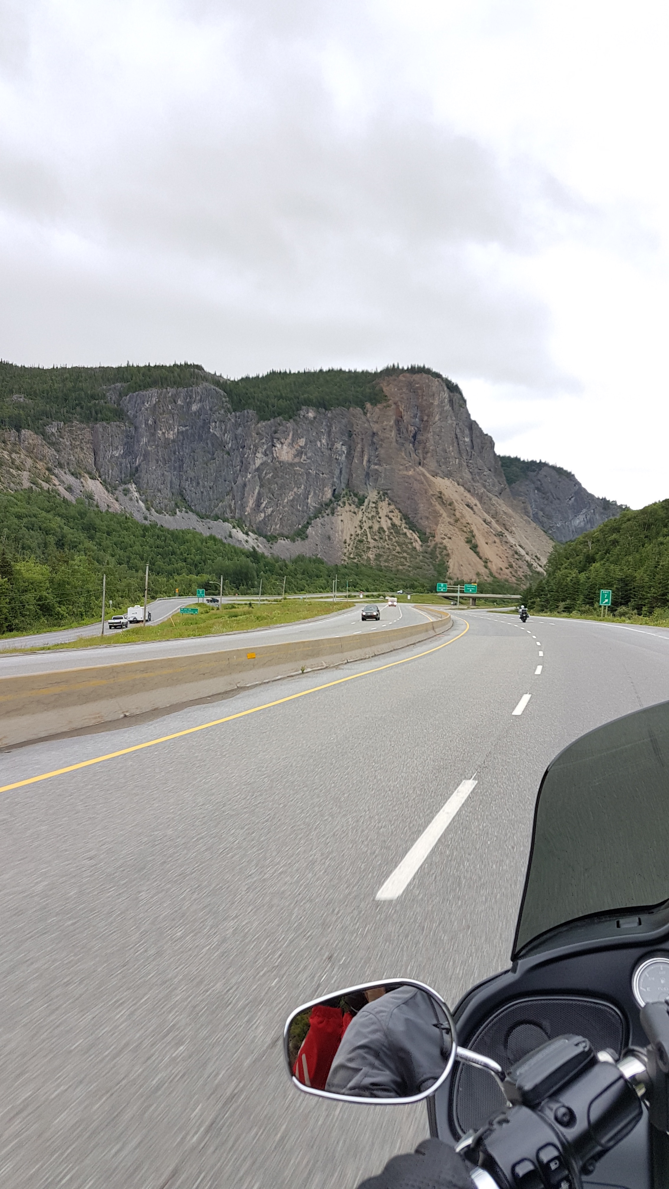 The Trans-Canada Highway in Newfoundland